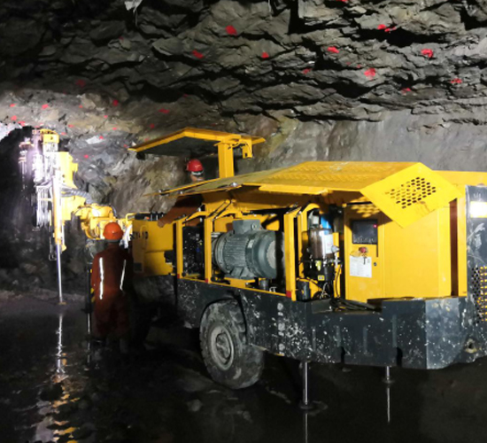 crchi para construcción y minería, tuneles y perforación